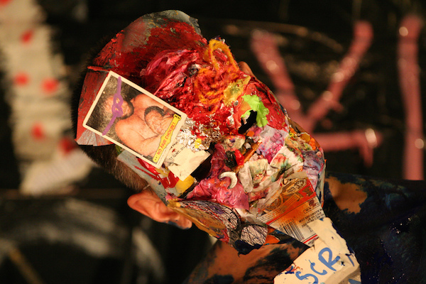 Downtown’s Hallow-weirdest happenings 2 A mask that will be featured in artist/musician Michael Alan’s horror-themed happening “Vampire Masquerade.” Photo courtesy the artist.