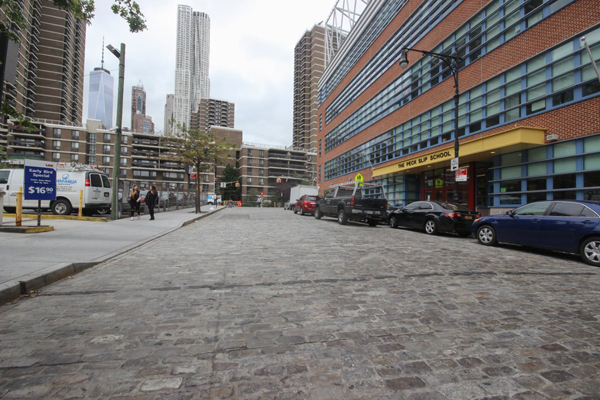 After attack, locals demand the city better protect Peck Slip Play Street 1