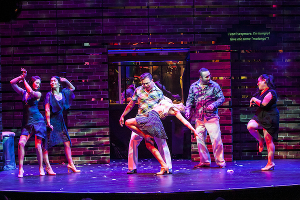 L to R: Sofia Klimovsky, Caridad La Luz, Joseph Gonzalez, Ana Isabelle, Gilberto Velazquez and Yesenia Santiago. Photo by Marisol Diaz. 