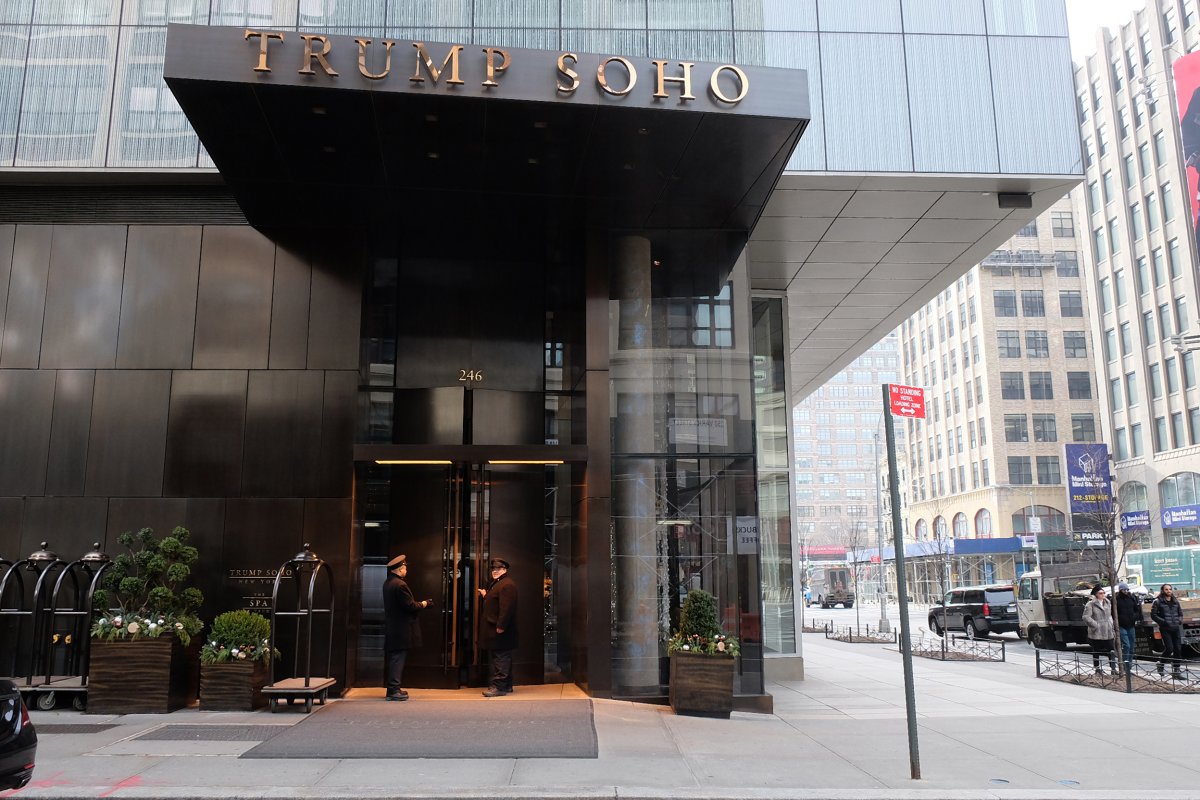 From The Donald to...The Dominick; Trump's name stripped from Soho hotel 2