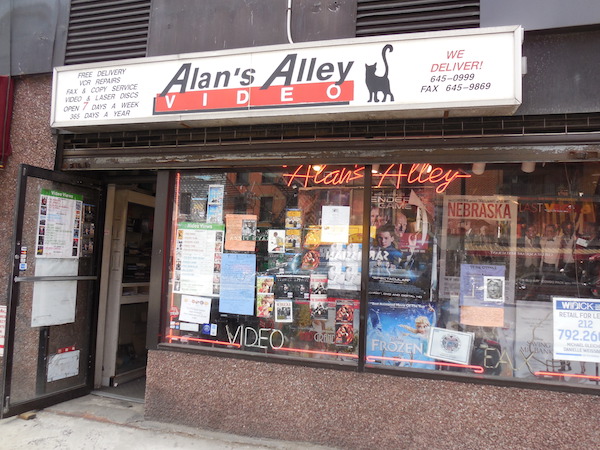 Adieu, Alan’s Alley: Video Shop’s Closing Credits Scrolling Soon 1 The old Ninth Ave. store, between W. 22nd & 23rd Sts., is now occupied by Garber Hardware