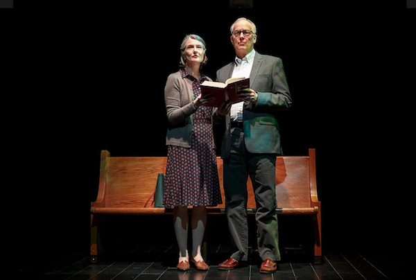 Are You There, God? 1 Annette O’Toole and Reed Birney in Stacy Letts’ “Man from Nebraska,” directed by David Cromer, at 2econd Stage through March 12. | JOAN MARCUS