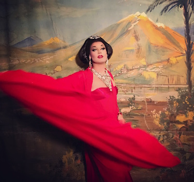 Buoyed by drag, Yma Sumac’s silenced voice soars again 1 Scarlet Envy as Yma Sumac. Photo by Steve Willis.