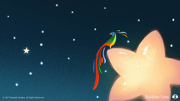 ‘Immersive’ blender — VR is here to stay at TFF 2 Baobab Studios (which had a hit last year with the bunny-themed “Invasion”) returns with “Rainbow Crow,” based on a Lenape Native American legend. Image courtesy Baobab.