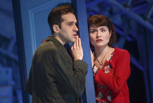 Phillipa Soo Sparks Sweet, Modest Tale 1 Adam Chanler-Berat and Phillipa Soo in Craig Lucas’ “Amélie,” with music by Daniel Messé, lyrics by Messé and Nathan Tysen, and directed by Pam MacKinnon. | JOAN MARCUS