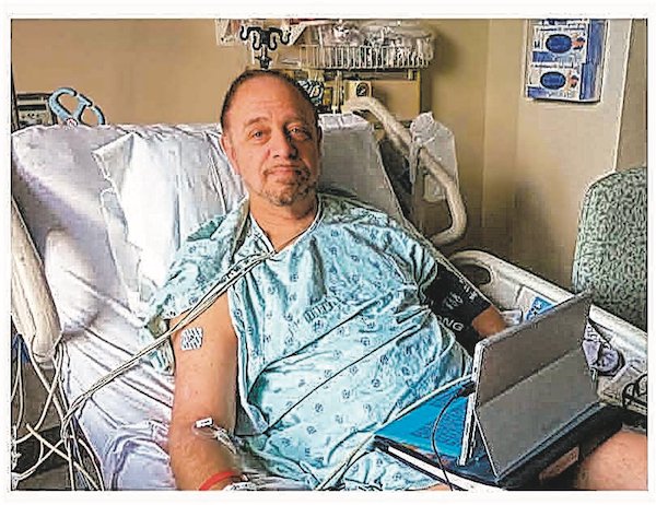 I Survived, But Will Lower Manhattan Healthcare? 1 Arthur Schwartz recovering at Beth Israel Hospital this past January after undergoing cardiac surgery. Photo by Maggie Berkvist.