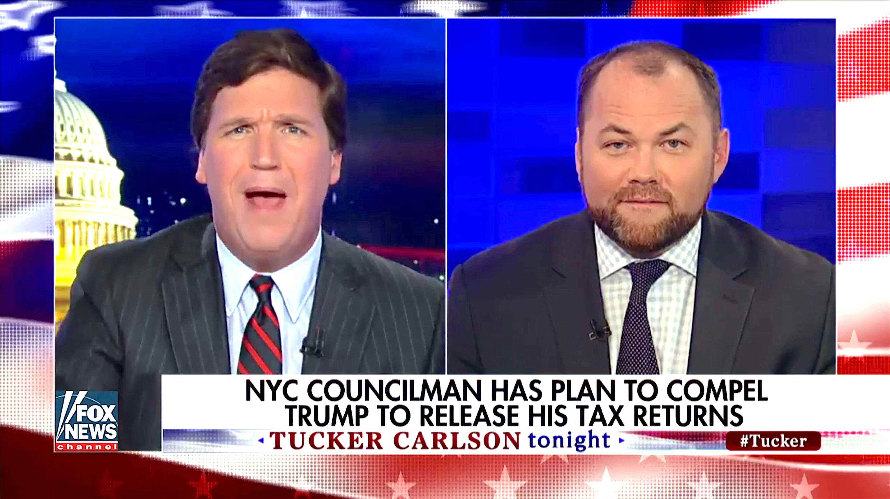 Nice try, Tucker! Attacks Johnson on 'Trump taxes' bill 2