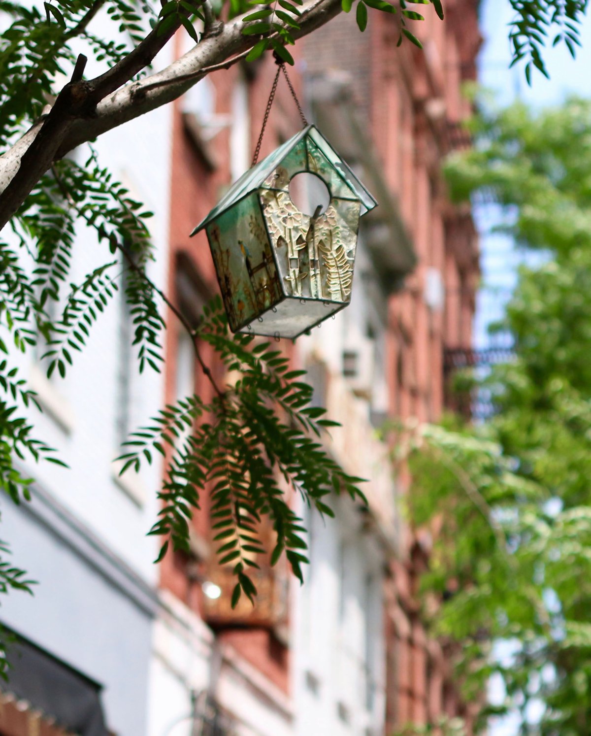 Grove St.’s birdy little secret: Arty birdhouses 1