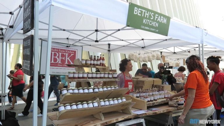 World Trade Center farmers market returns after 9/11