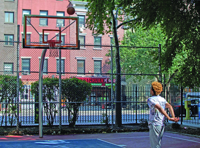 B-Ballers Back to Sinking Baskets at Renovated Court 1