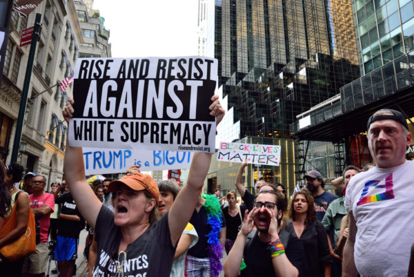 Charlottesville Casts Shadow on Trump Tower; Thousands Protest President 2