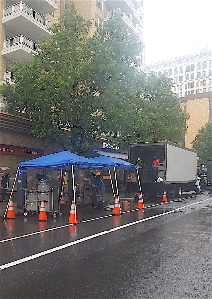 Amazon contract delivery trucks eat up parking, sidewalks, hurt shops 2