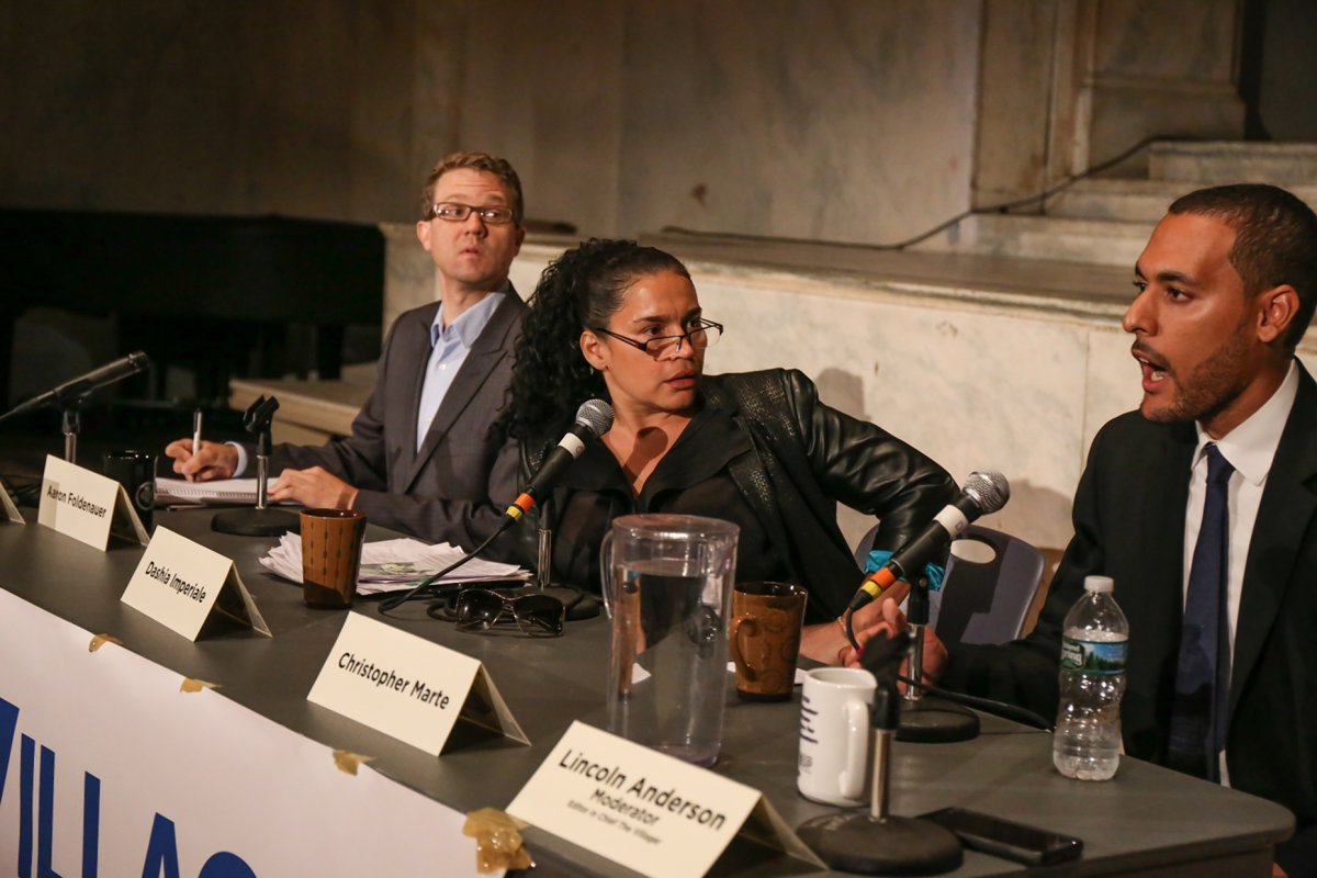 District 1 candidates debate without Chin; Marte cool under fire 2