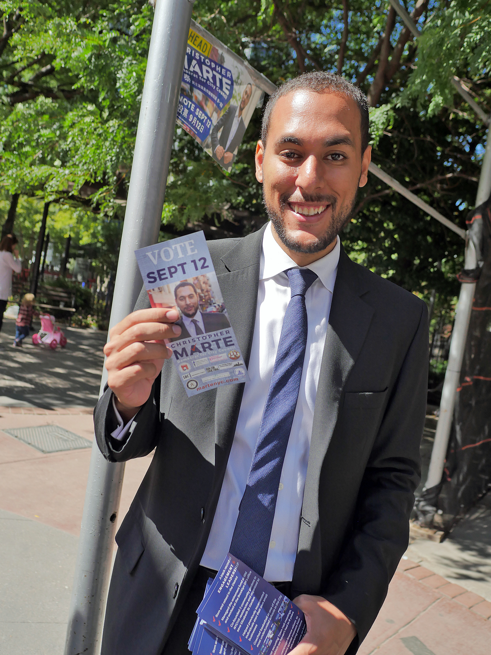 It ain't over! Marte to challenge Chin in November on third-party line 1