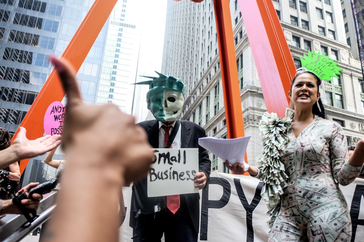 Occupy Trump! Don re-energizes Zuccotti vets 1