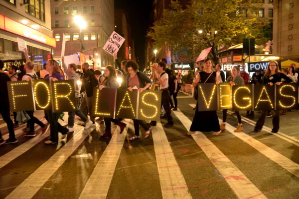 In Las Vegas’ Wake, Gun Violence Activists Mass in Manhattan 2