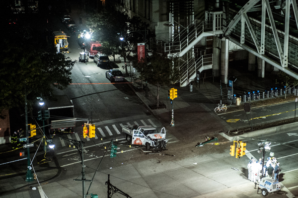 With Vehicle as Weapon of Terror, Lower Manhattan Bike Path Targeted 1