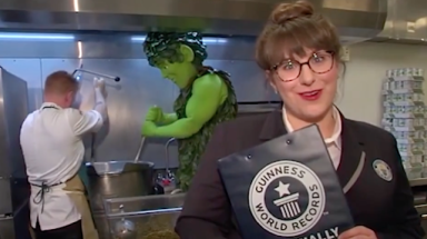 Green Giant whips up record-setting casserole at Macy’s Herald Square