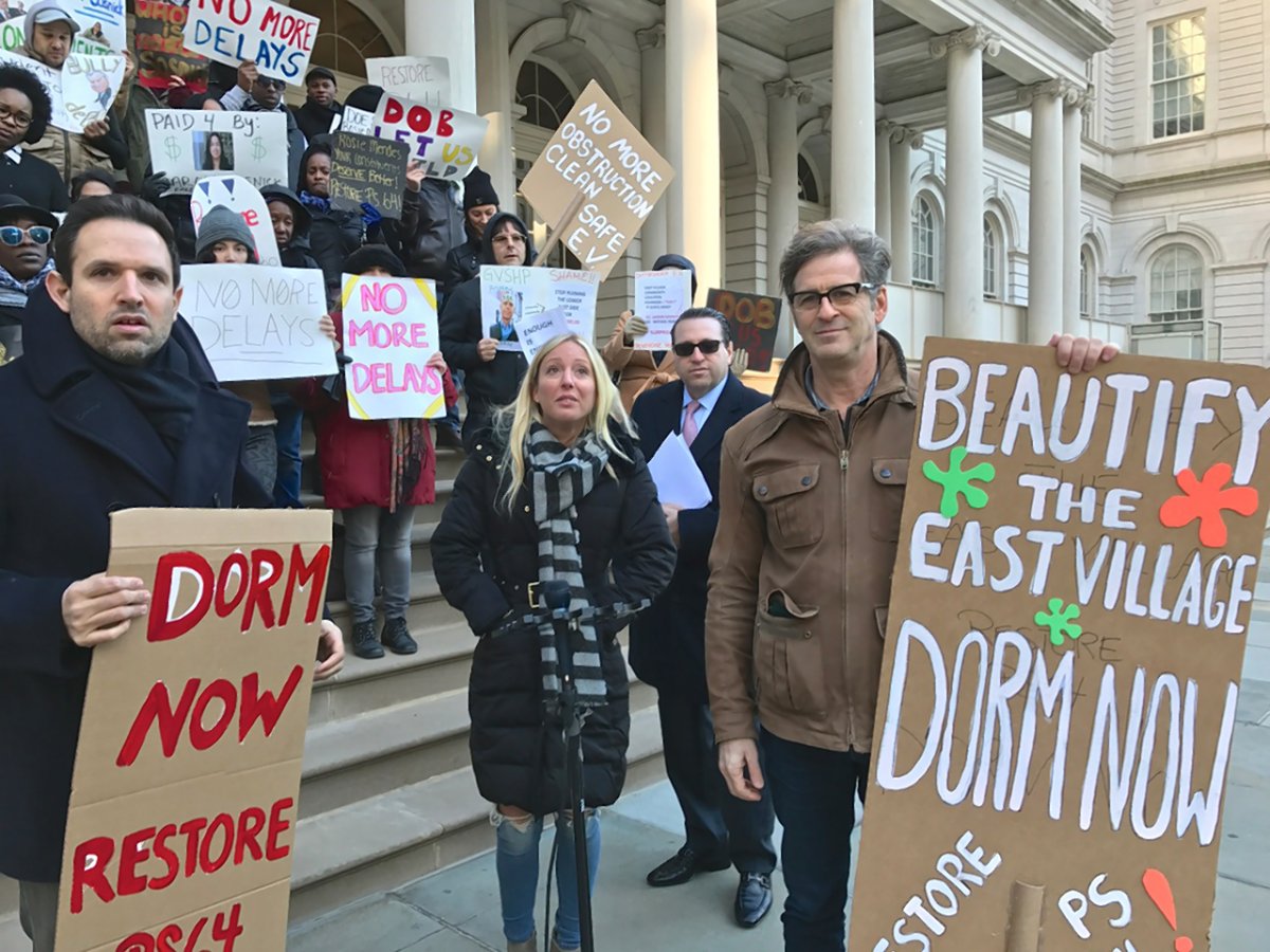 As the dorm turns... Old P.S. 64 lobbyist admits using actors 1
