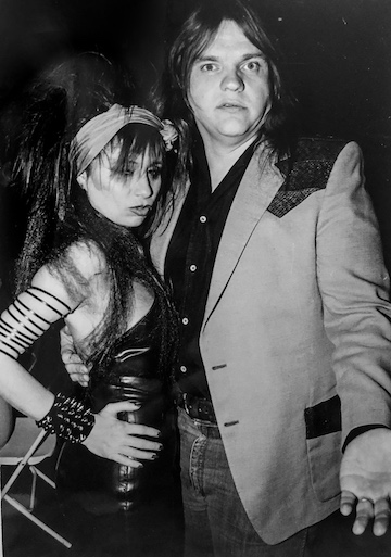 Judi Jupiter with Meatloaf