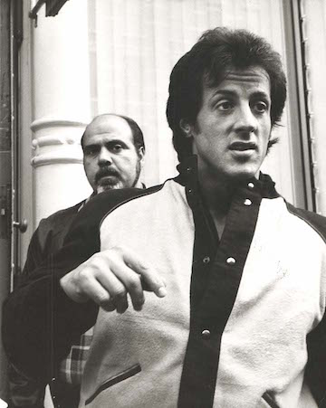 Sylvester Stallone captured unawares and unhappy on West Broadway