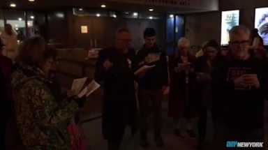 Gays Against Guns members sing ‘God Help America’