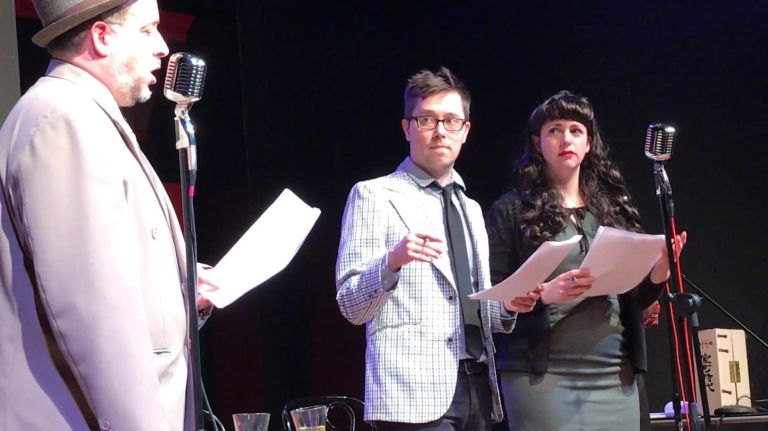 1940s improv radio show merges low-tech past with sci-fi 1 1940s improv radio show merges low-tech past with sci-fi