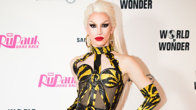 Aquaria on the 'RuPaul's Drag Race' finale red carpet in NYC 1 Aquaria on the ‘RuPaul’s Drag Race’ finale red carpet in NYC