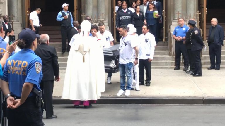 Bronx teen killed in gang-related attack honored at funeral 1 Bronx teen killed in gang-related attack honored at funeral