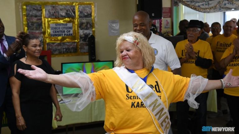 A$AP Ferg surprises NYC school teacher on 'Sugar' 1 Brooklyn seniors star in karaoke competition sponsored by Borough President Adams