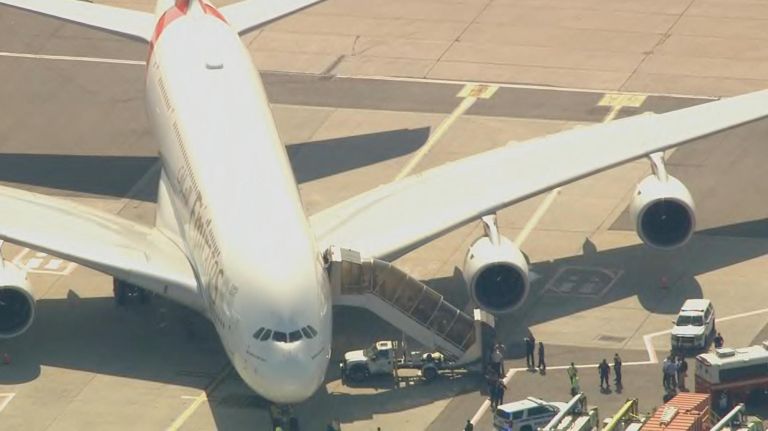 Officials: 19 on Dubai-to-JFK flight fall ill 1 Officials: 19 on Dubai-to-JFK flight fall ill