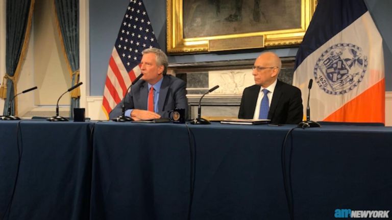 De Blasio rejects comparison to Trump on firing 1 De Blasio rejects comparison to Trump on firing