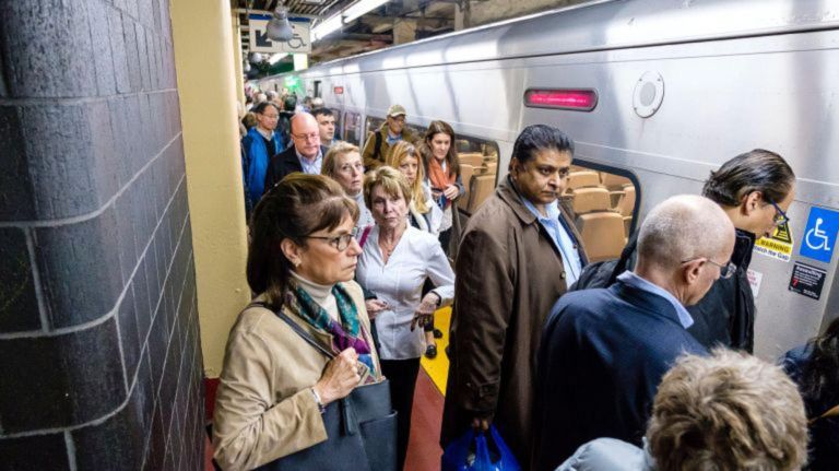 Crowded Penn Station platforms worry commuters 1 Crowded Penn Station platforms worry commuters