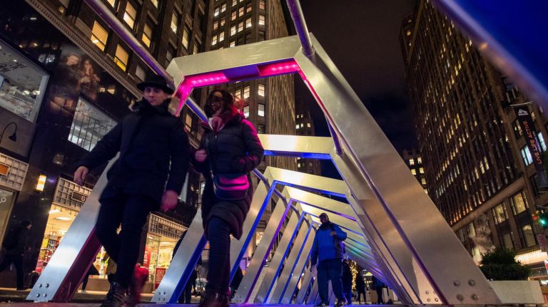 Garment District gets 'Iceberg' art installation 1 Garment District gets ‘Iceberg’ art installation