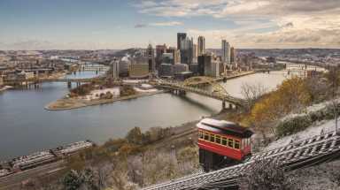 Skyline, Winter in Pittsburgh/fdd