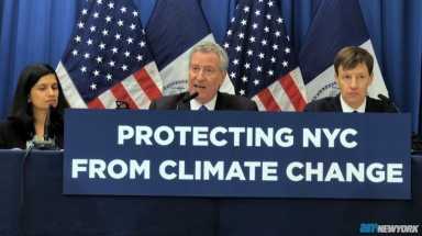 Mayor de Blasio unveils new strategy for coastal resiliency project