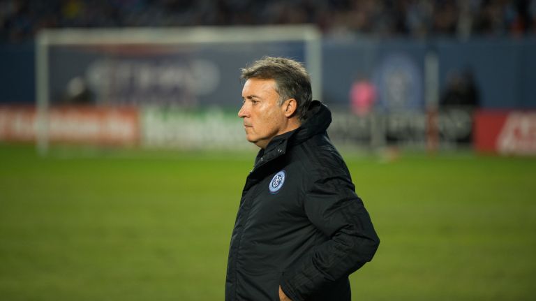 New York City FC head coach Dom