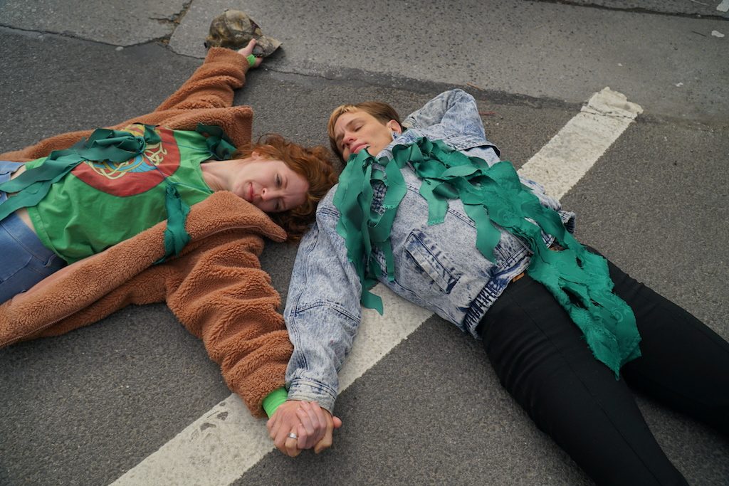 Mass arrests at climate die-in at City Hall 3