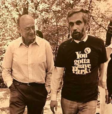 Henry Stern and Ed Koch – from Memorial Service