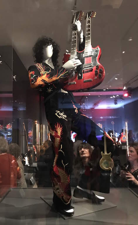 Met jams with rock greats’ instruments 6