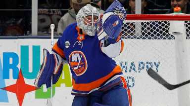 Robin Lehner ranked third in the NHL