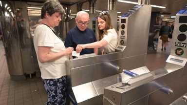 The MetroCard swipe, and re-swipe, something all NYers learn to … accept
