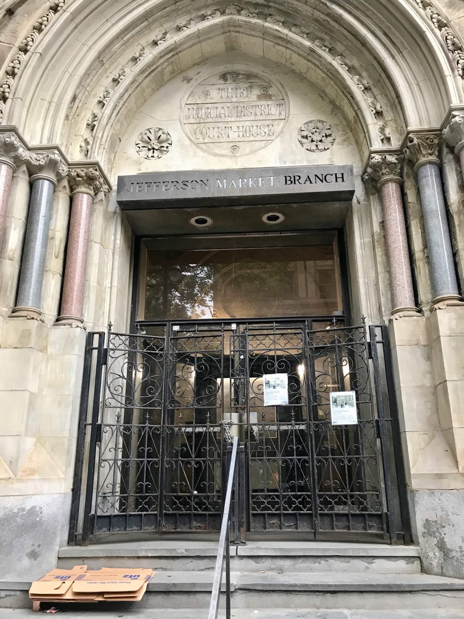Jefferson Market reopening, but with limited access 1