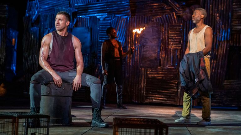 'Coriolanus' stars on Shakespeare in the Park, NYC's heat wave and scene-stealing raccoons 1 amPMSHAK190730_photos