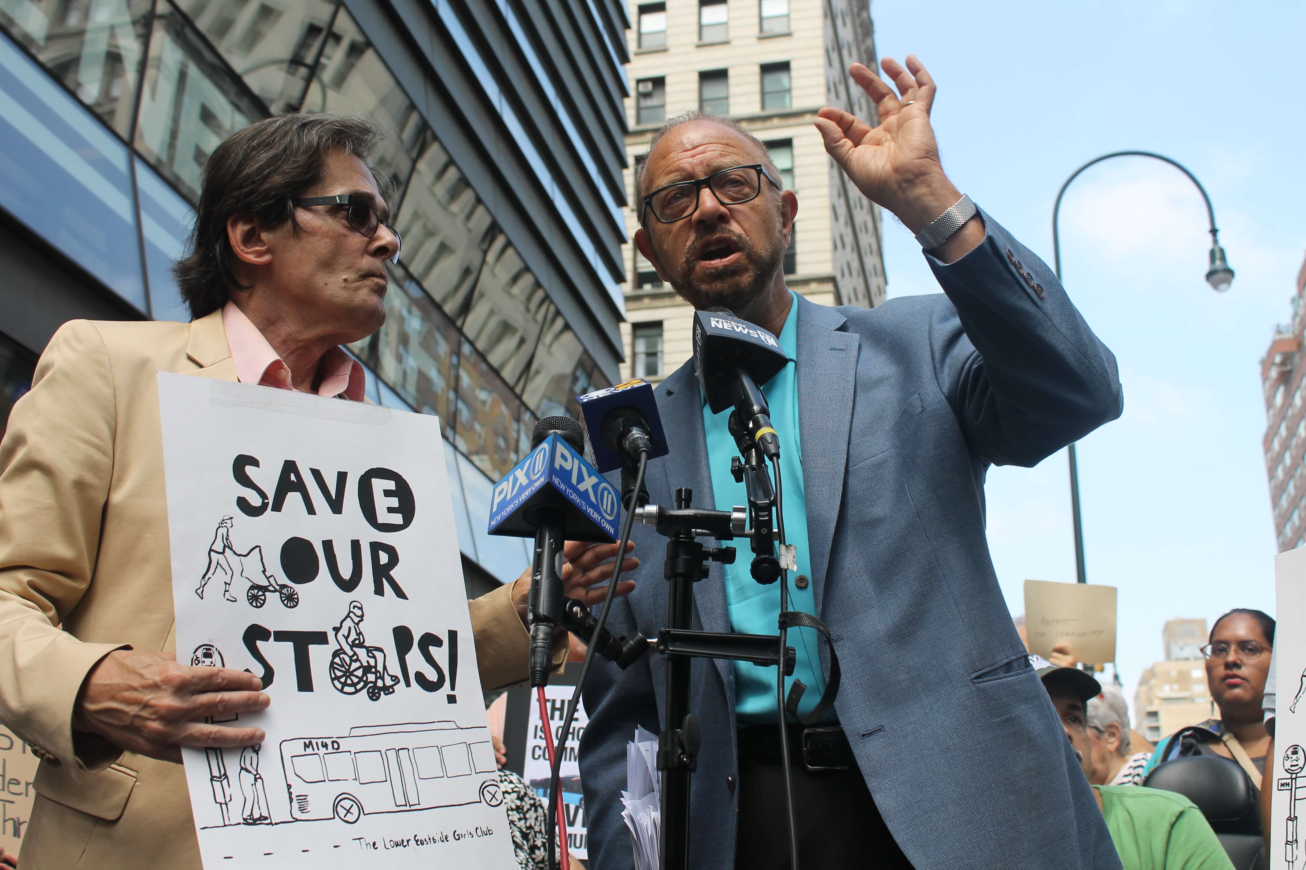 Restore the stops! Lawsuit filed over M14 bus changes 1