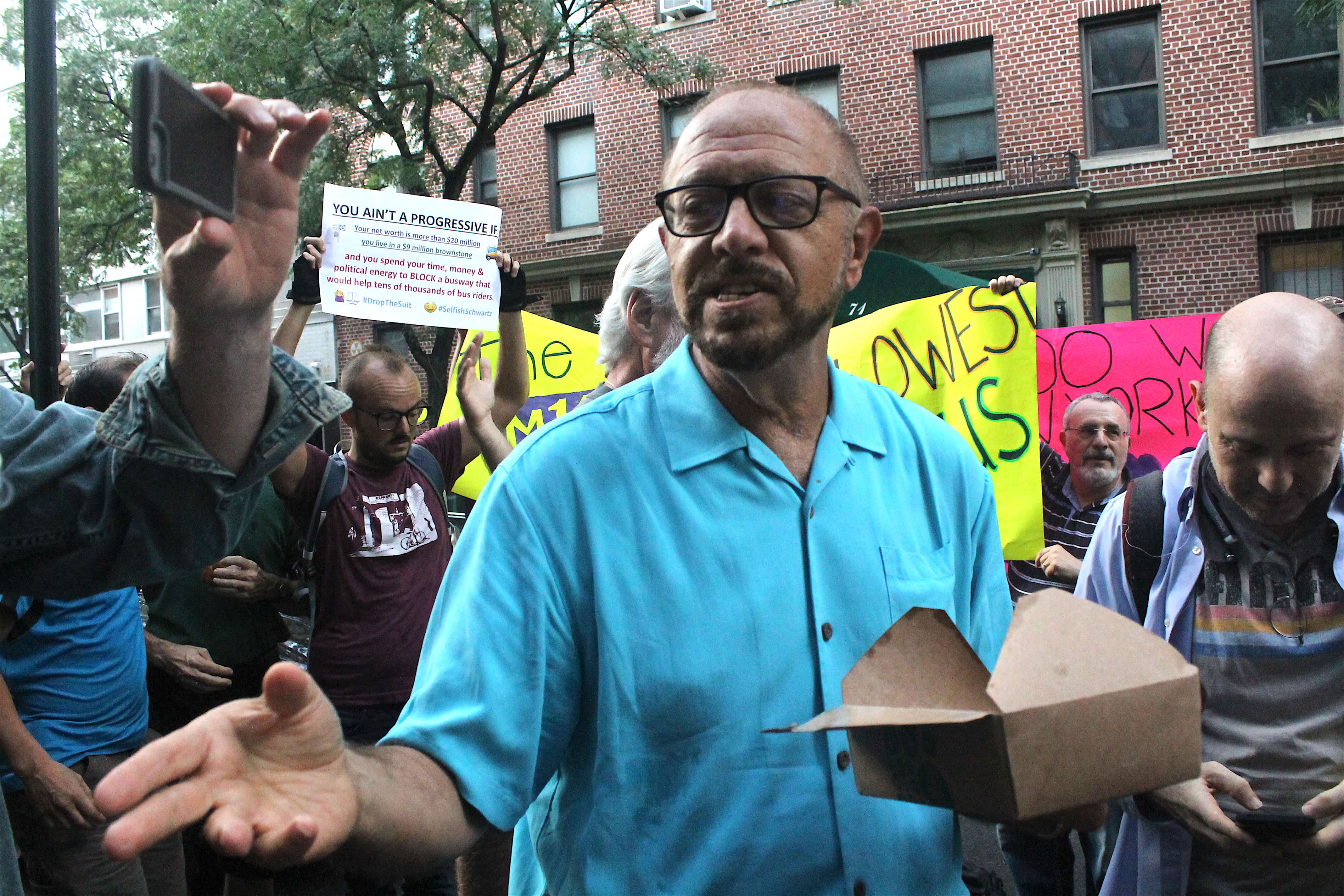 ‘Let them eat pastries' or ‘Let them protest'? TransAlt vs. attorney 1