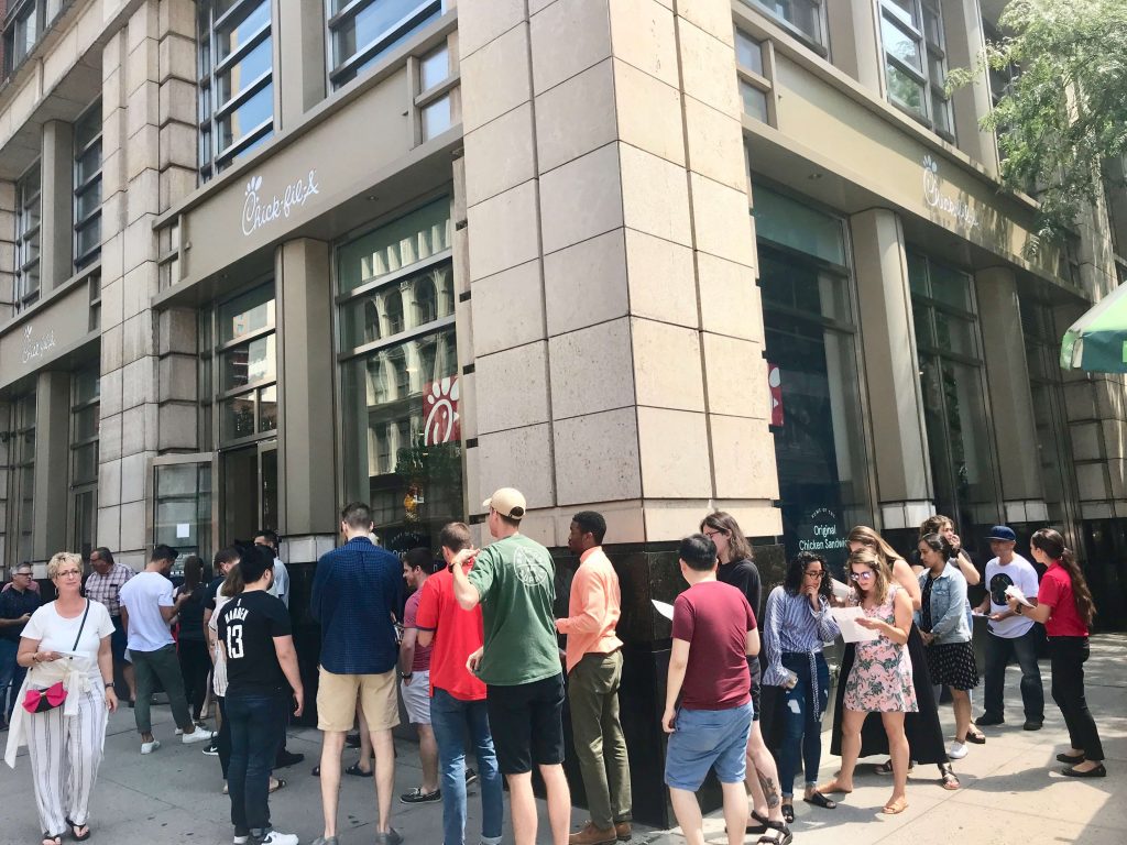 Antigay Chick-fil-A opens in Chelsea 2