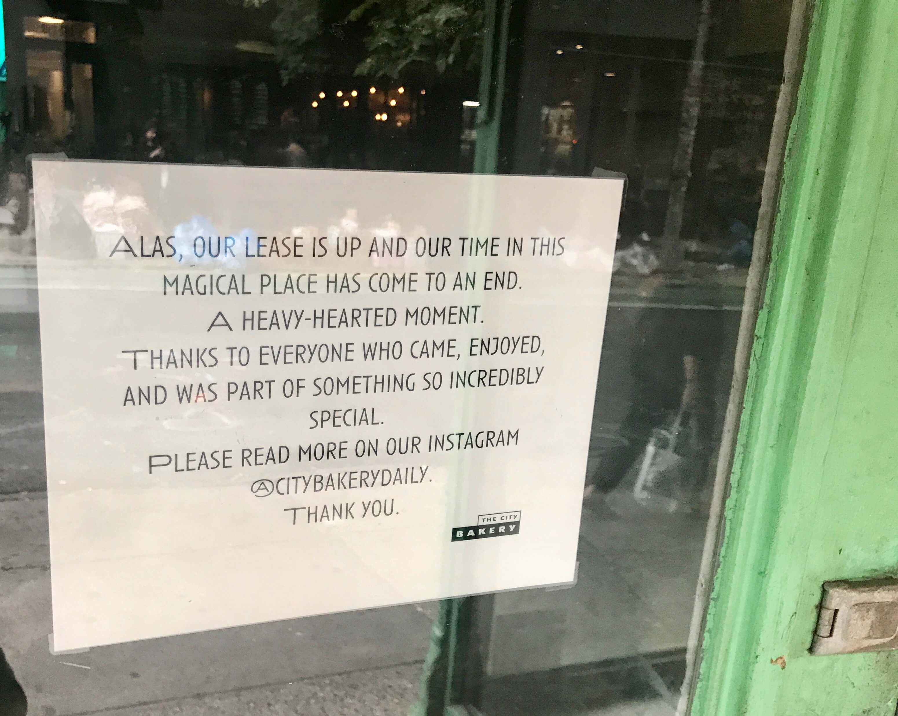 Bakery in old Vesuvio spot closes on Prince St. 2