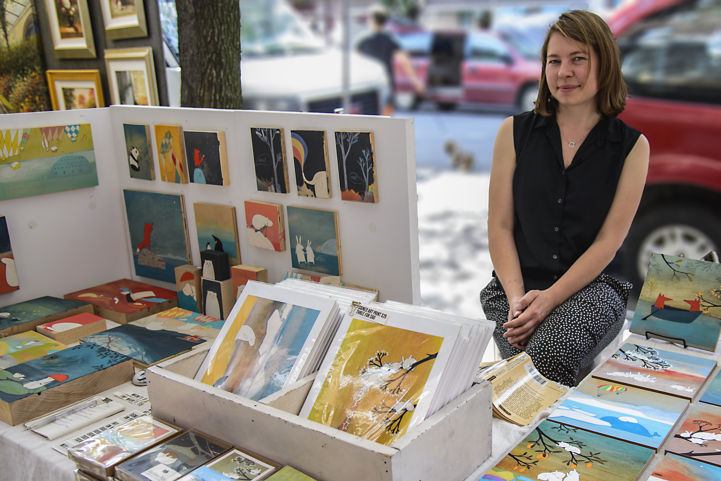 Washington Square Outdoor Art Show a 'Labor Day' of love 1