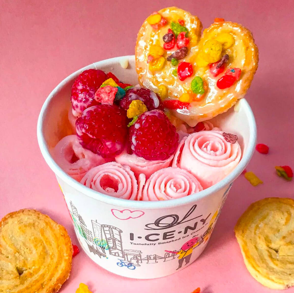 I-CE-NY is an ice cream shop on a roll 1